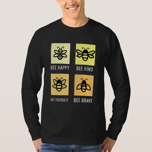 Glada Snälla Modiga Biodlare T Shirt (Framsida)
