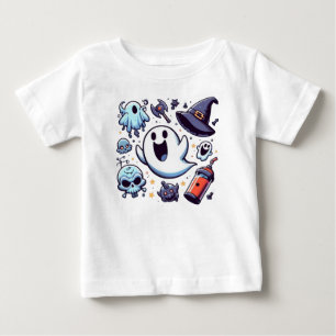 Glada spöken och skojig Halloween T Shirt