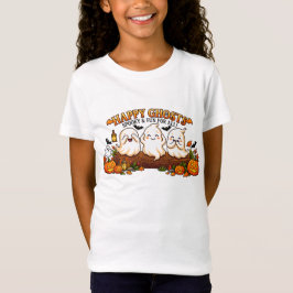Glada spöken söta Halloween-tröja T Shirt