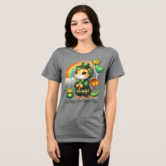 Glada St. Patricks Kvinnors T Shirt