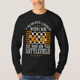 Glada Tankar Om Schackets Smarthet Citat T Shirt