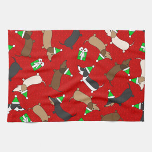 Glada taxar kökshandduk