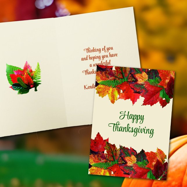 Glada Thanksgiving-kort Helgkort (Skapare uppladdad)