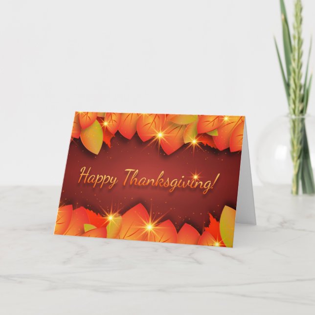 Glada Thanksgivinghälsningar Meddelande (Framsida)