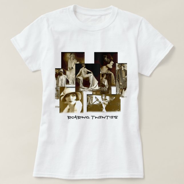 Glada tjugotalet t shirt (Design framsida)