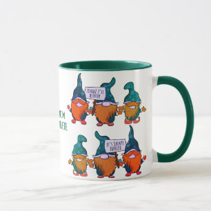 Glada Tomtar St Patrick's Day Regnbåge Shamrock Mugg