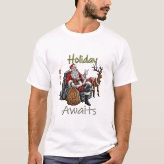 "Glada Tomte och hans renar" T Shirt