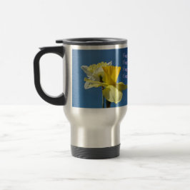 Glada vårens narcisser Resekopp för kaffe blommor Resemugg