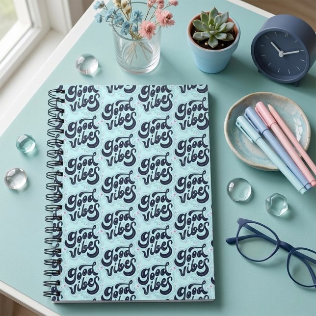 Glada Vibrationer Anteckningsbok (Skapare uppladdad)