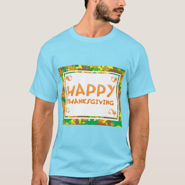 “Glada Vibrationer” Positivt Humör Tryckt T-Shirt (Framsida)