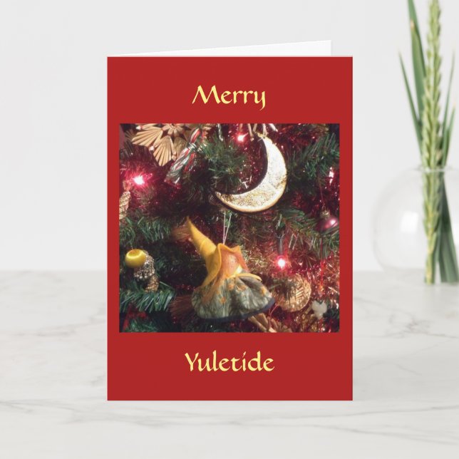 Glada Yuletide Helgkort (Framsida)