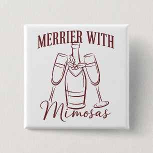 Gladare med Mimosas jul Prosecco vin fest Knapp