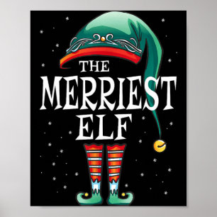 Gladast Alv Jul Grupp Jul Matchande Familj Poster