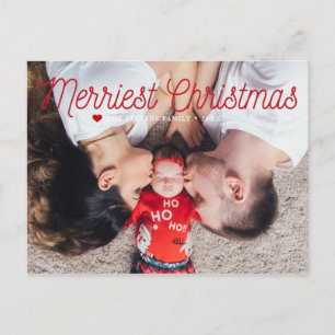 Gladast jul familjefoto helg vykort