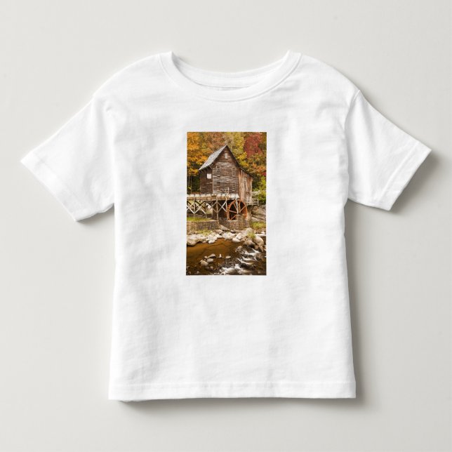 Glade Bäck Grist Mill, Babcock State Park, 2 T Shirt (Framsida)