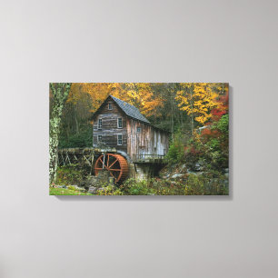 Glade Bäck Grist Mill Canvastryck