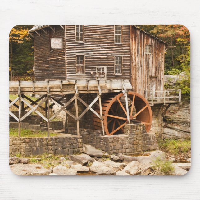 Glade Creek Grist Mill, Babcock State Park, 2 Musmatta (Framsidan)