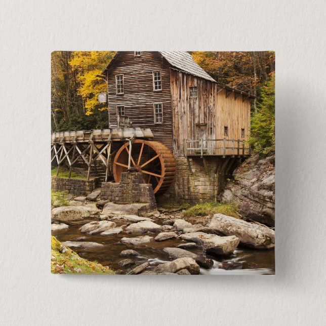 Glade Creek Grist Mill, Babcock State Park, Knapp (Framsida)