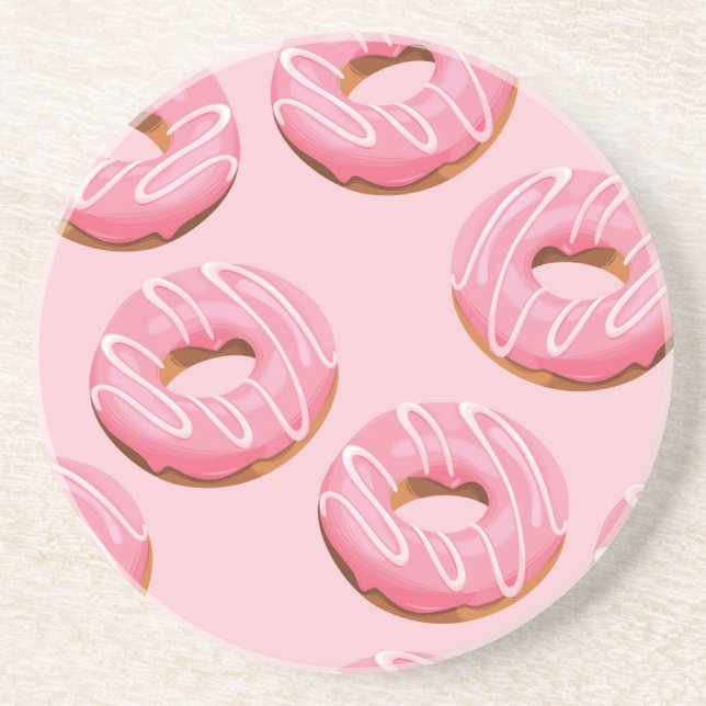Glade Donuts sömlös bakgrund Underlägg (Framsidan)