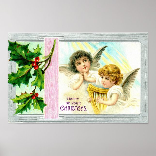 Gladelig jul poster (Framsidan)