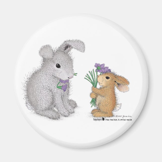 GladHoppers® Magnets Magnet (Framsidan)