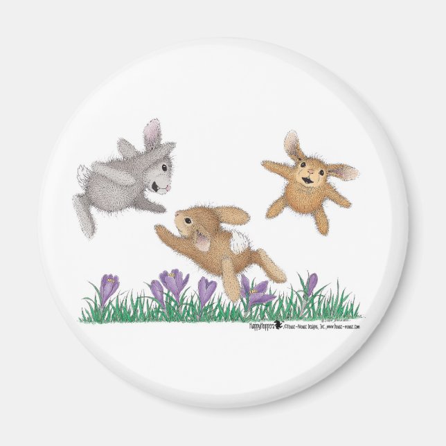 GladHoppers® Magnets Magnet (Framsidan)