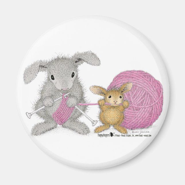 GladHoppers® Magnets Magnet (Framsidan)