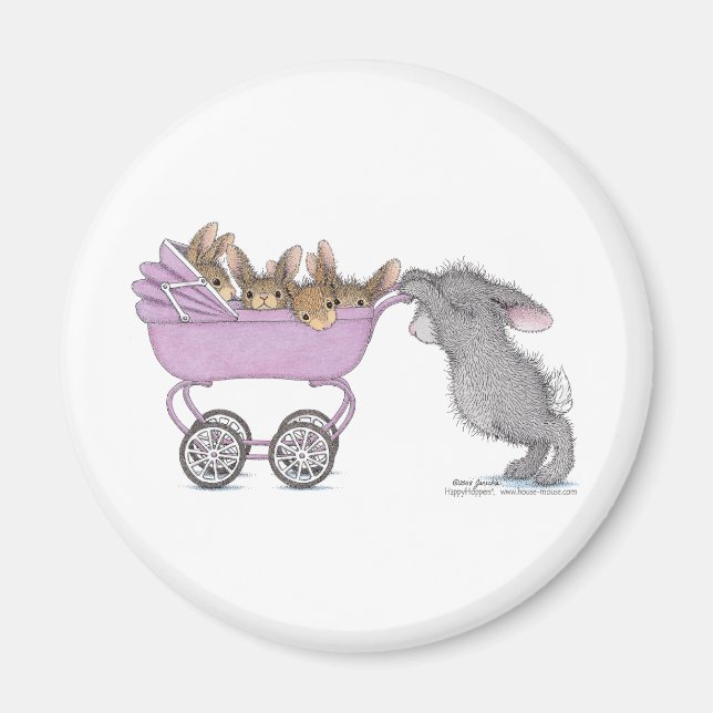 GladHoppers® Magnets Magnet (Framsidan)