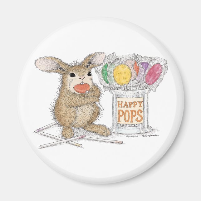 GladHoppers® Magnets Magnet (Framsidan)