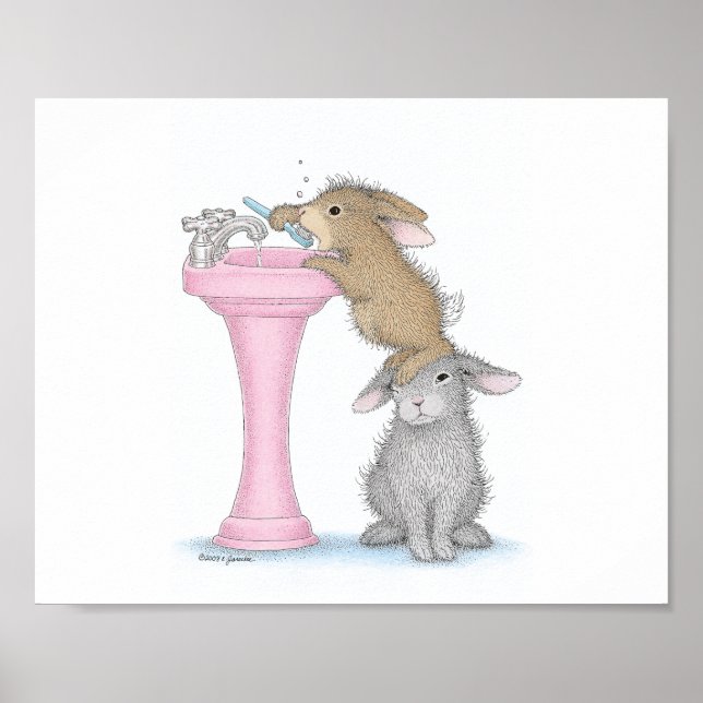 GladHoppers® Wall Art Poster (Framsidan)