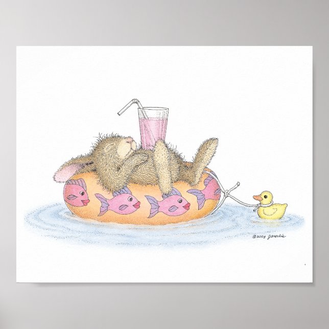 GladHoppers® Wall Art Poster (Framsidan)