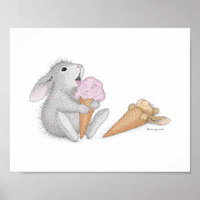 GladHoppers® Wall Art Poster (Framsidan)