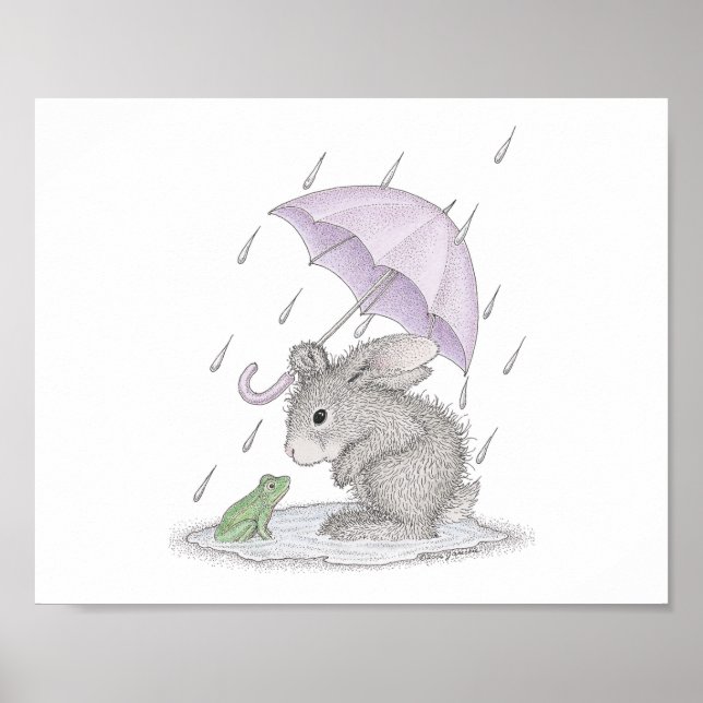 GladHoppers® Wall Art Poster (Framsidan)