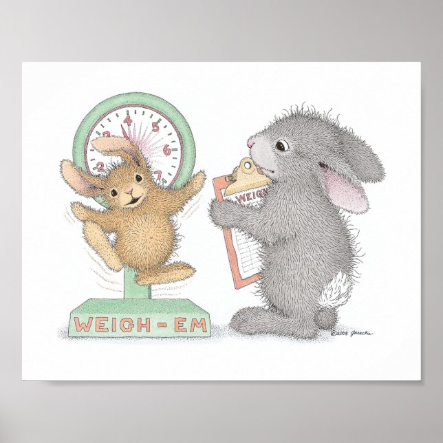 GladHoppers® Wall Art Poster (Framsidan)