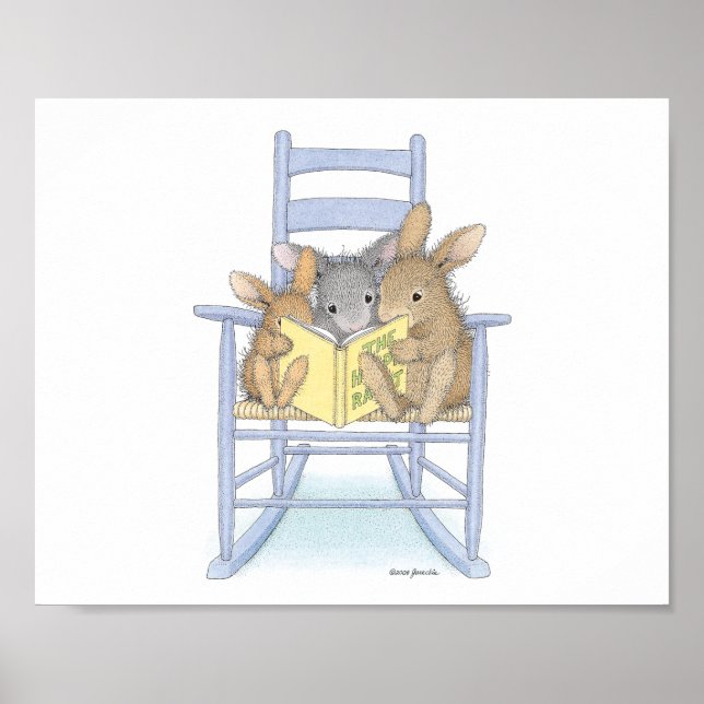 GladHoppers® Wall Art Poster (Framsidan)