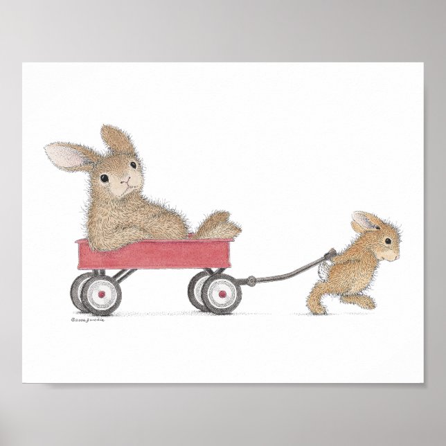 GladHoppers® Wall Art Poster (Framsidan)