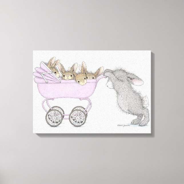 GladHoppers® Wrapped Canvas (Framsida)