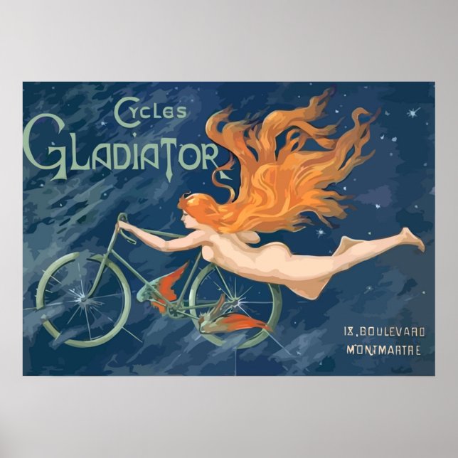 Gladiator Cycles Poster (Framsidan)