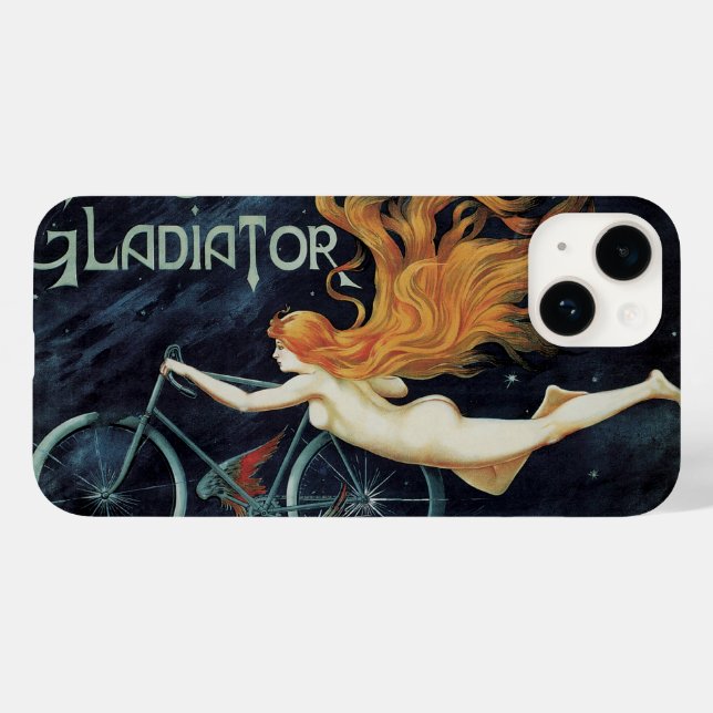 Gladiator Cycles, Vintage Victorian Art nouveau (Baksida (horisontell))