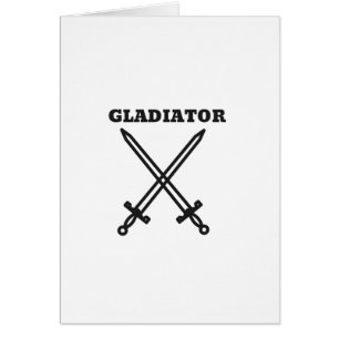Gladiator Hälsningskort