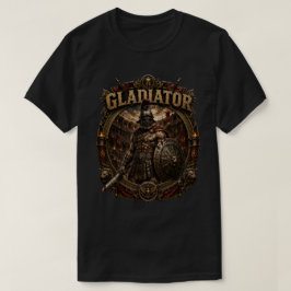 Gladiator herrgrafisk t-shirt