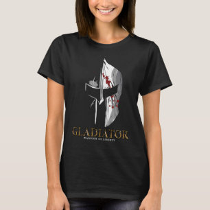 Gladiator och Warrior, muskel och kroppsbyggnad T Shirt