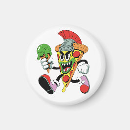 Gladiator Pizza Slice Italy Brainrot Magnet