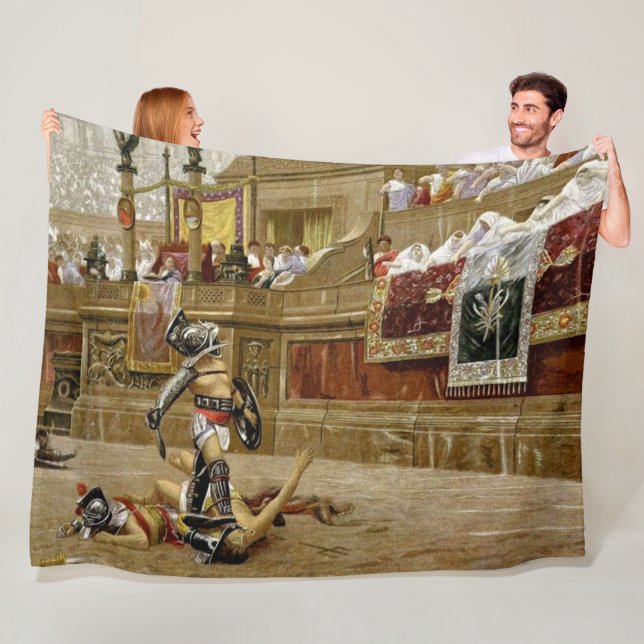 GLADIATORER FLEECEFILT (På plats)