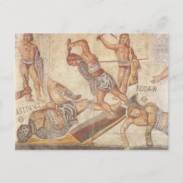 Gladiatorer Vykort (Framsida)