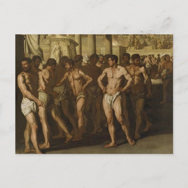 Gladiatorerna Vykort (Framsida)