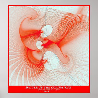 GLADIATORERNAS BATTLE POSTER