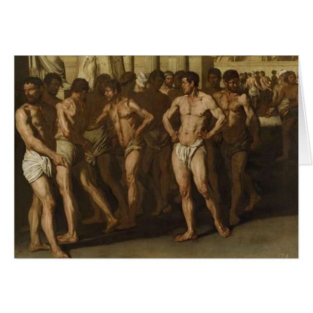 Gladiatorsna Hälsningskort (Framsidan Horizontal)