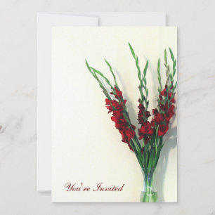 Gladiola Inbjudningar