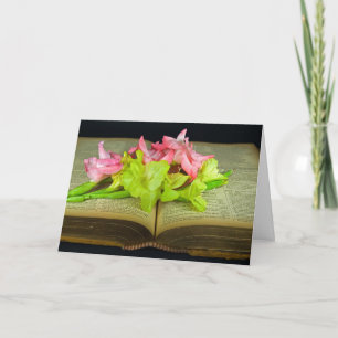 Gladiolas om bibelsympati kort